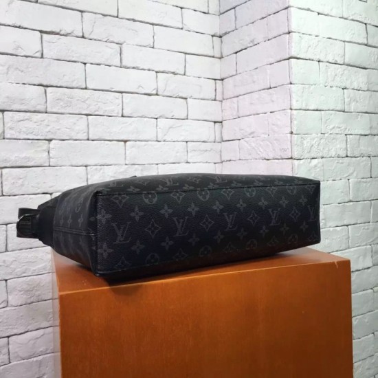 Fake Louis Vuitton  Briefcase Explorer Monogram Eclipse M40566 Replica
