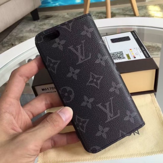 Replica Louis Vuitton iPhone 6 Plus Folio Monogram Eclipse M61700 Fake Louis Vuitton iPhone 6 Plus Folio Monogram Eclipse M61700 Replica