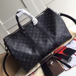 Fake Louis Vuitton Keepall 45 Bandouliere Monogram Eclipse M40569 Replica Replica Louis Vuitton Keepall 45 Bandouliere Monogram Eclipse M40569