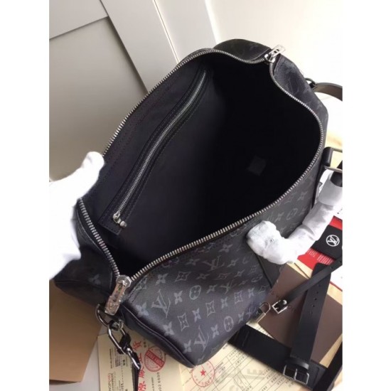 Replica Louis Vuitton  Keepall 45 Bandouliere Monogram Eclipse M40569