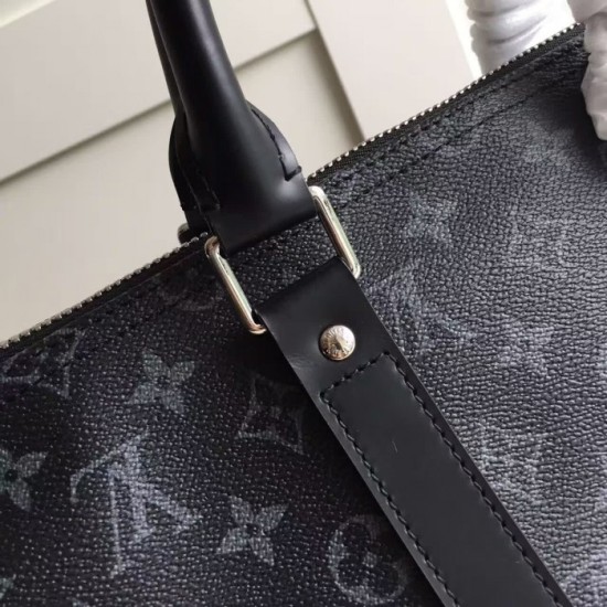 Replica Louis Vuitton  Keepall 45 Bandouliere Monogram Eclipse M40569