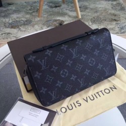 Replica Louis Vuitton  Zippy XL Wallet Monogram Eclipse M61698