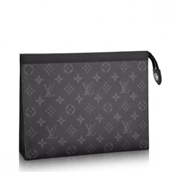 Replica Louis Vuitton Pochette Voyage MM Monogram Eclipse M61692 Replica Louis Vuitton Pochette Voyage MM Monogram Eclipse M61692