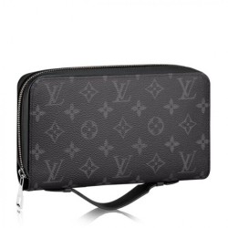 Replica Louis Vuitton  Zippy XL Wallet Monogram Eclipse M61698