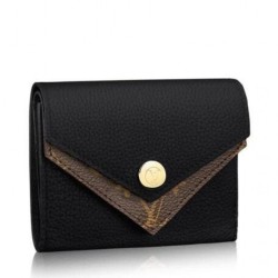Fake Louis Vuitton  Double V Compact Wallet Taurillon Leather M64420 Replica