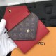 Replica Louis Vuitton Double V Compact Wallet Taurillon Leather M64419 Fake Louis Vuitton Double V Compact Wallet Taurillon Leather M64419 Replica