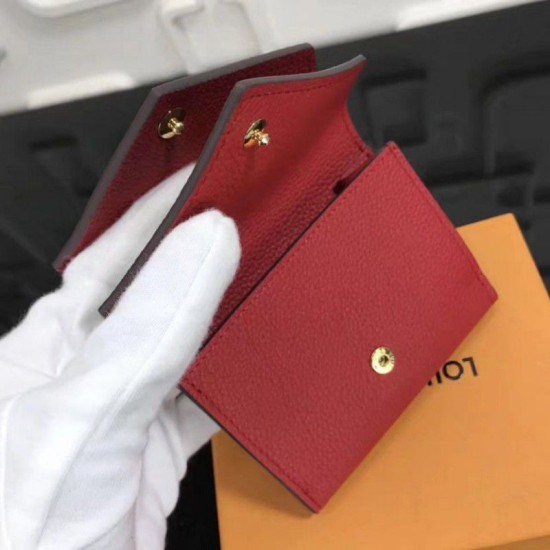 Replica Louis Vuitton Double V Compact Wallet Taurillon Leather M64419 Fake Louis Vuitton Double V Compact Wallet Taurillon Leather M64419 Replica
