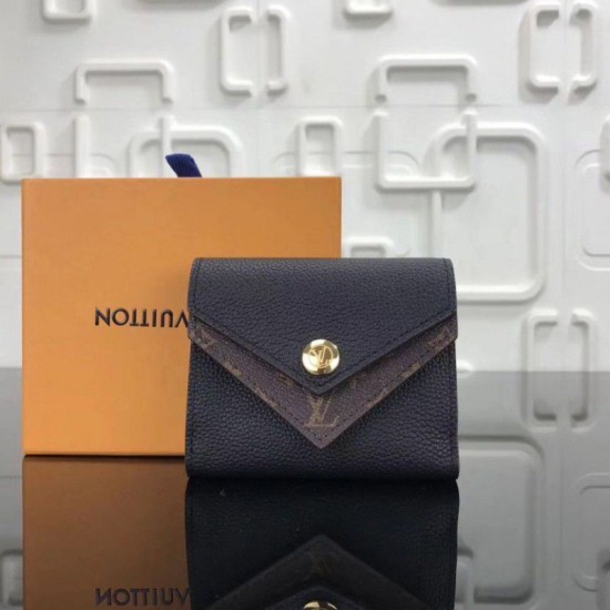 Replica Louis Vuitton Double V Compact Wallet Taurillon Leather M64420 Fake Louis Vuitton Double V Compact Wallet Taurillon Leather M64420 Replica