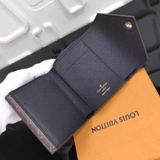 Replica Louis Vuitton Double V Compact Wallet Taurillon Leather M64420 Fake Louis Vuitton Double V Compact Wallet Taurillon Leather M64420 Replica