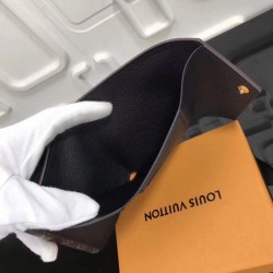 Fake Louis Vuitton  Double V Compact Wallet Taurillon Leather M64420 Replica