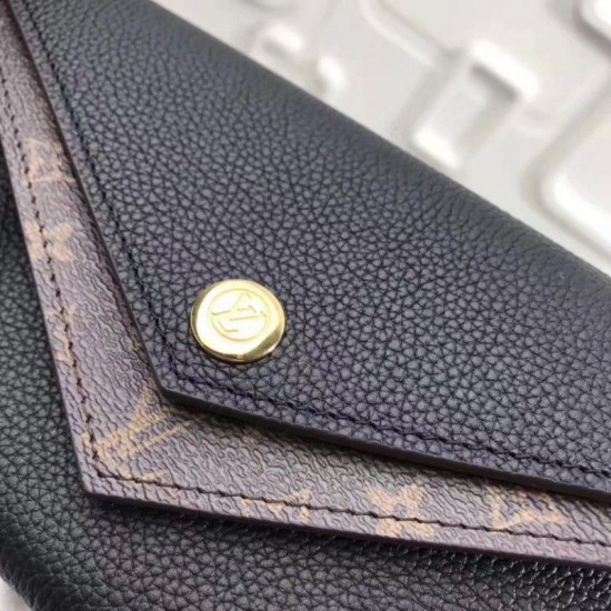 Replica Louis Vuitton Double V Wallet Taurillon Leather M64319 Replica Louis Vuitton Double V Wallet Taurillon Leather M64319