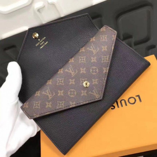 Replica Louis Vuitton Double V Wallet Taurillon Leather M64319 Replica Louis Vuitton Double V Wallet Taurillon Leather M64319