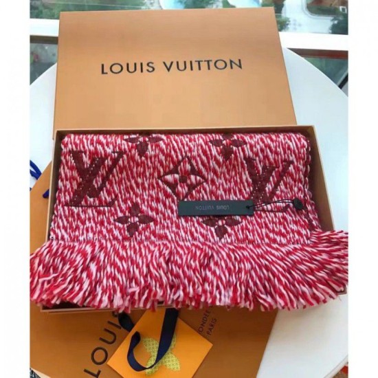 Replica Louis Vuitton  Logomania Mix Scarf M70424