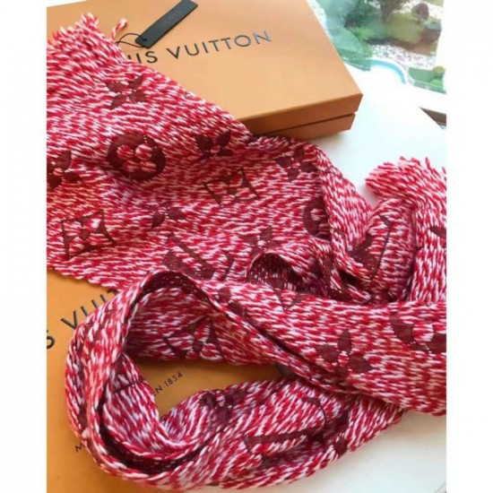 Replica Louis Vuitton  Logomania Mix Scarf M70424