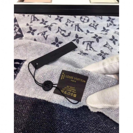 Replica Louis Vuitton  Monogram Gradient Scarf M78506