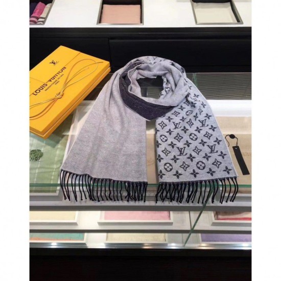 Replica Louis Vuitton  Monogram Gradient Scarf M78506