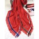 Replica Louis Vuitton  Red Double Stripes Square MP1703