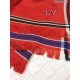 Replica Louis Vuitton  Red Double Stripes Square MP1703