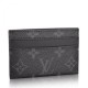 Fake Louis Vuitton Double Card Holder Monogram Eclipse M62170 Replica