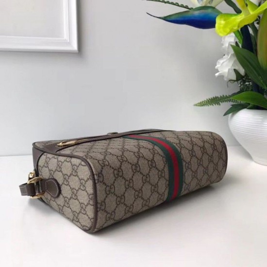 Fake Gucci Ophidia GG Supreme Small Shoulder Bag 517080 Brown Replica Replica Gucci Ophidia GG Supreme Small Shoulder Bag 517080 Brown