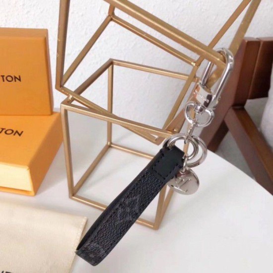 Replica Louis Vuitton Monogram Eclipse Dragonne Bag Charm M61950