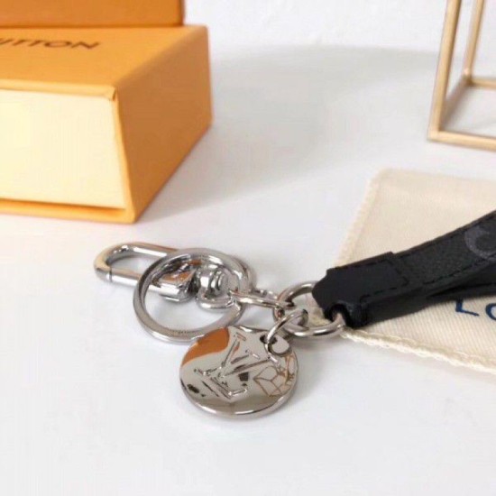 Replica Louis Vuitton Monogram Eclipse Dragonne Bag Charm M61950