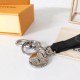 Replica Louis Vuitton Monogram Eclipse Dragonne Bag Charm M61950