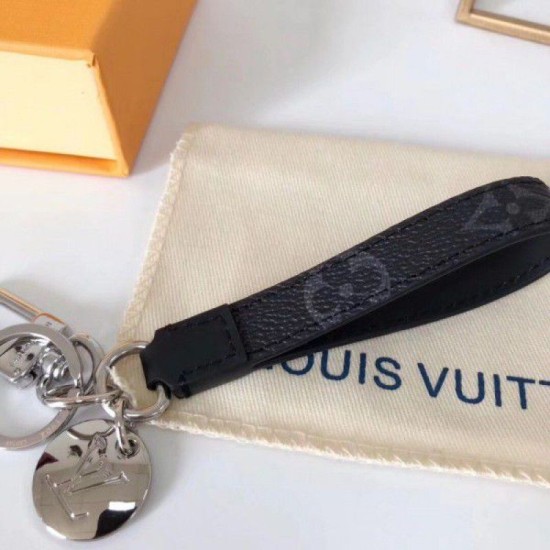 Replica Louis Vuitton Monogram Eclipse Dragonne Bag Charm M61950