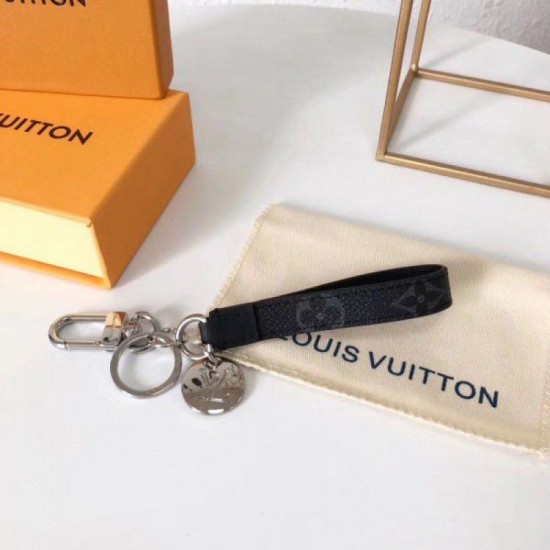 Replica Louis Vuitton Monogram Eclipse Dragonne Bag Charm M61950
