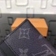 Fake Louis Vuitton Double Card Holder Monogram Eclipse M62170 Replica