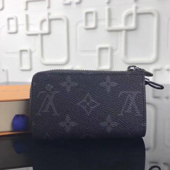 Fake Louis Vuitton Car Key Case Monogram Eclipse M64430 Replica
