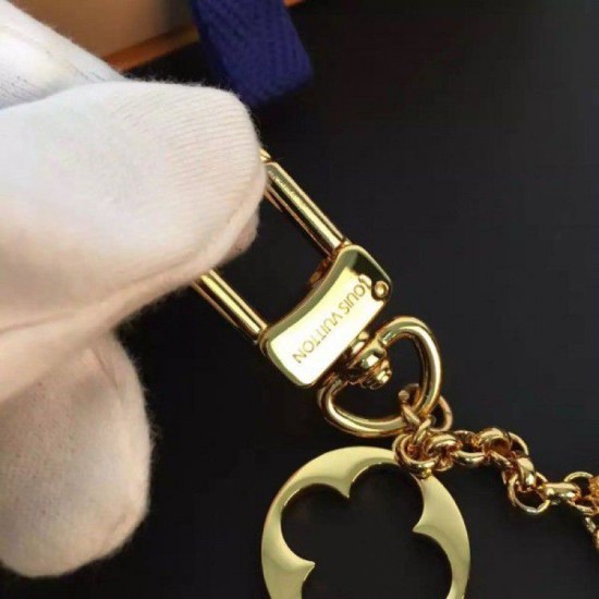 Replica Louis Vuitton Fleur de Monogram Bag Charm Chain M65111