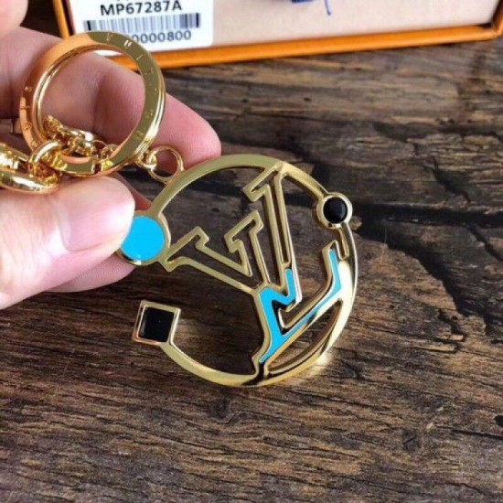 Replica Louis Vuitton Monogram Delight Bag Charm and Key Holder M67287