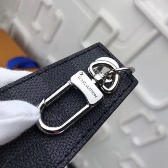 Fake Louis Vuitton Enchappes Key Holder Damier Graphite M67916 Replica