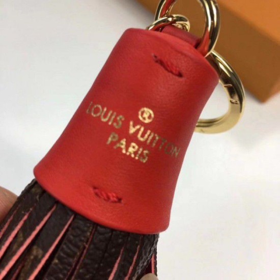 Fake Louis Vuitton Red Tassel Bag Charm M78616 Replica