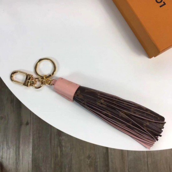 Replica Louis Vuitton Pink Tassel Bag Charm M78617