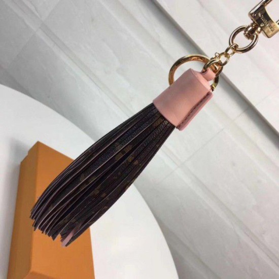Replica Louis Vuitton Pink Tassel Bag Charm M78617