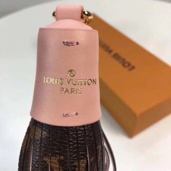Replica Louis Vuitton Pink Tassel Bag Charm M78617