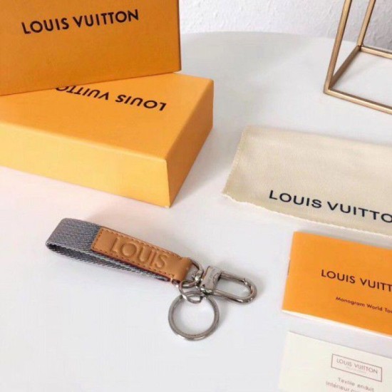 Replica Louis Vuitton Light Infinity Dragonne Bag Charm and Key Holder MP0168