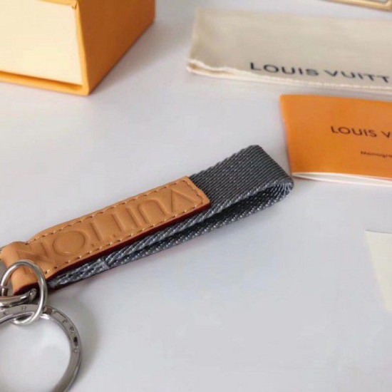 Replica Louis Vuitton Light Infinity Dragonne Bag Charm and Key Holder MP0168