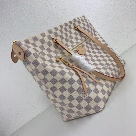 Fake Louis Vuitton Iena MM Bag Damier Azur N44040 Replica