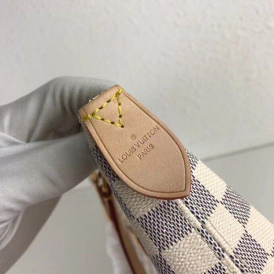 Fake Louis Vuitton Iena MM Bag Damier Azur N44040 Replica