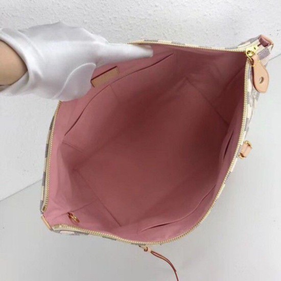 Fake Louis Vuitton Iena MM Bag Damier Azur N44040 Replica