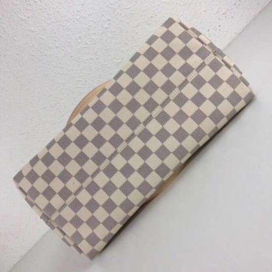 Fake Louis Vuitton Iena MM Bag Damier Azur N44040 Replica