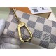 Fake Louis Vuitton Key Pouch Damier Azur N62659 Replica