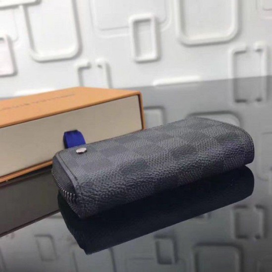 Replica Louis Vuitton Car Key Case Damier Graphite N64410