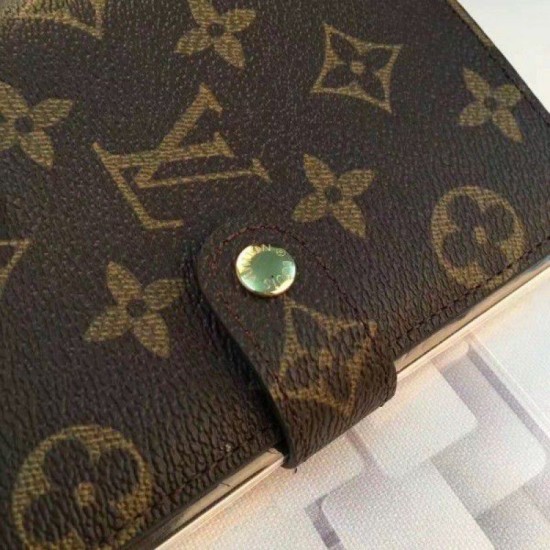 Replica Louis Vuitton Small Ring Agenda Cover Monogram Canvas R20005