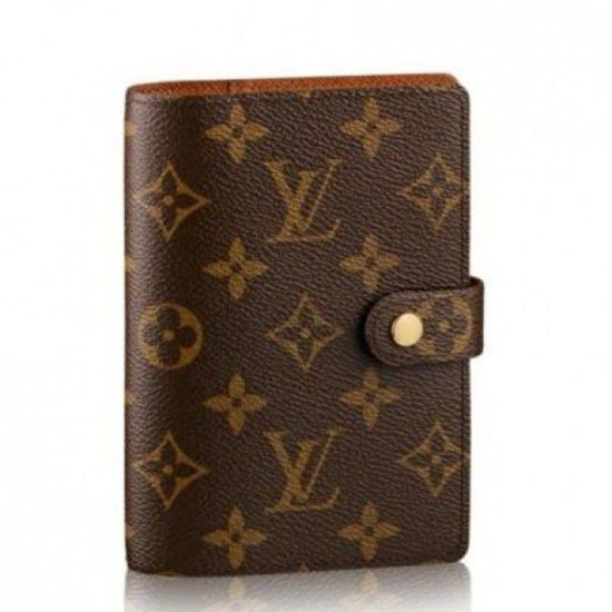 Replica Louis Vuitton Small Ring Agenda Cover Monogram Canvas R20005