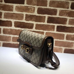 Replica Gucci 1955 Horsebit Small Shoulder Bag 602204 Brown Replica Gucci 1955 Horsebit Small Shoulder Bag 602204 Brown