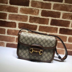 Replica Gucci 1955 Horsebit Small Shoulder Bag 602204 Brown